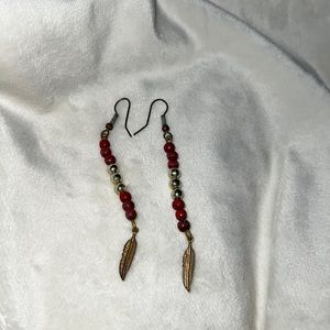 🔴6 for $30🔴 Garnet and Gold FSU inspired earrings